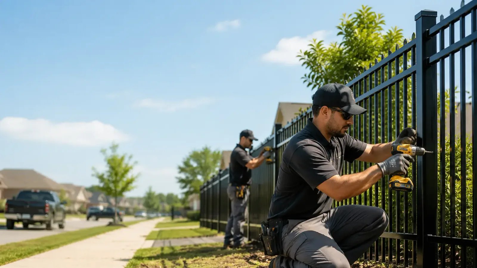 Metal Fence Installation in Walshville, IL